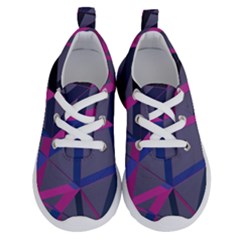 3d Lovely Geo Lines Running Shoes by Uniqued