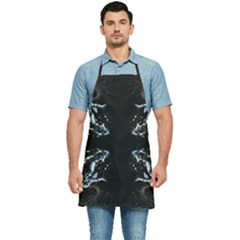 Digital Illusion Kitchen Apron by Sparkle