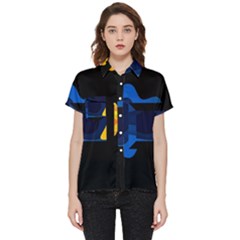 Digital Illusion Short Sleeve Pocket Shirt by Sparkle