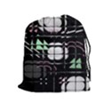 Digital Illusion Drawstring Pouch (XL) View1