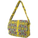 Abstract pattern geometric backgrounds   Courier Bag View2