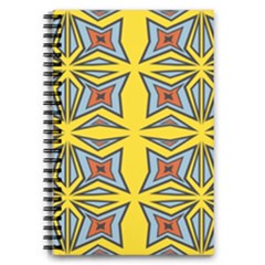 Abstract Pattern Geometric Backgrounds   5 5  X 8 5  Notebook by Eskimos