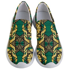 Abstract Pattern Geometric Backgrounds   Women s Lightweight Slip Ons by Eskimos