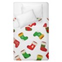 New Year s Multicolored Socks Duvet Cover Double Side (Single Size) View2