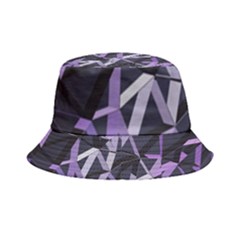 3d Lovely Geo Lines Vi Inside Out Bucket Hat by Uniqued