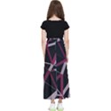 3d Lovely Geo Lines Iii Kids  Flared Maxi Skirt View2