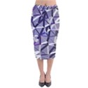 3D Lovely GEO Lines IX Velvet Midi Pencil Skirt View1