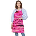 Rose  Waves Abstract Series No1 Pocket Apron View1