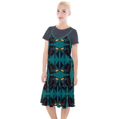 Abstract Geometric Design    Camis Fishtail Dress by Eskimos