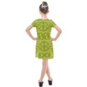 Floral folk damask pattern  Kids  Cross Web Dress View2