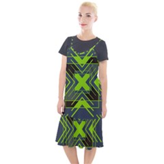 Abstract Geometric Design    Camis Fishtail Dress by Eskimos