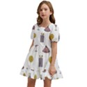 Shiny New Year Things Kids  Short Sleeve Dolly Dress View2