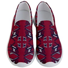 Abstract Pattern Geometric Backgrounds   Men s Lightweight Slip Ons by Eskimos