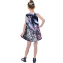 Watercolor Girl Kids  Summer Dress View2