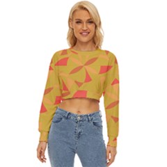 Abstract Pattern Geometric Backgrounds   Lightweight Long Sleeve Sweatshirt by Eskimos