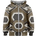 Abstract pattern geometric backgrounds   Kids  Zipper Hoodie Without Drawstring View1