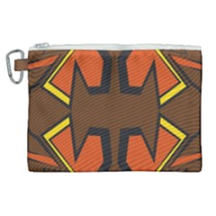 Abstract Pattern Geometric Backgrounds   Canvas Cosmetic Bag (xl) by Eskimos