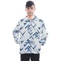 Abstract pattern geometric backgrounds   Men s Half Zip Pullover View1