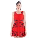 Abstract pattern geometric backgrounds   Scoop Neck Skater Dress View1