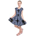 Abstract pattern geometric backgrounds   Kids  Short Sleeve Dress View1