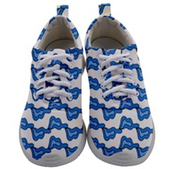 Abstract Waves Mens Athletic Shoes by SychEva