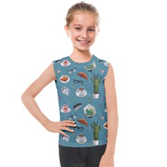 Fashionable Office Supplies Kids  Mesh Tank Top by SychEva