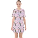 Office Time Sixties Short Sleeve Mini Dress View1