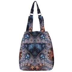 Fractal Center Zip Backpack by Sparkle