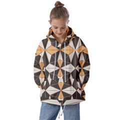 Abstract Pattern Geometric Backgrounds   Kids  Oversized Hoodie by Eskimos