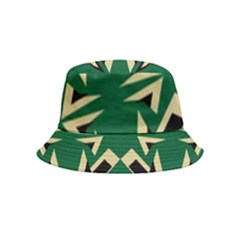 Abstract Pattern Geometric Backgrounds   Inside Out Bucket Hat (kids) by Eskimos