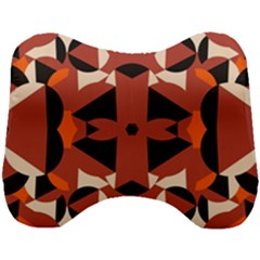 Abstract Pattern Geometric Backgrounds   Head Support Cushion by Eskimos