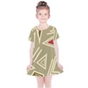 Abstract pattern geometric backgrounds   Kids  Simple Cotton Dress View1