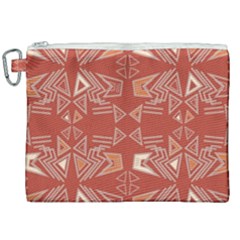 Abstract Pattern Geometric Backgrounds   Canvas Cosmetic Bag (xxl) by Eskimos