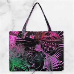 Doppler Ultrasound Zipper Medium Tote Bag by MRNStudios