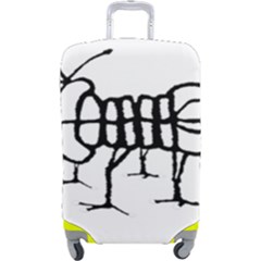 Fantasy Weird Insect Drawing Luggage Cover (large) by dflcprintsclothing