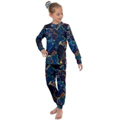 Oil Slick Kids  Long Sleeve Set  by MRNStudios