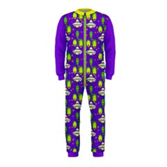 Rick Morty Alien Ufo Onepiece Jumpsuit (kids) by flowerland