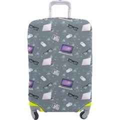 Office Works Luggage Cover (large) by SychEva