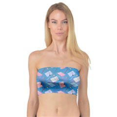 Notepads Pens And Pencils Bandeau Top by SychEva