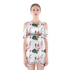 Love Spring Floral Shoulder Cutout One Piece Dress by Janetaudreywilson