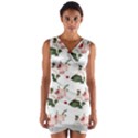 Love Spring Floral Wrap Front Bodycon Dress View1