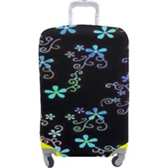 Flowers Pattern Luggage Cover (large) by Sparkle