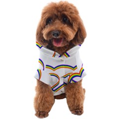 Rainbow Hearts Dog Coat by UniqueThings