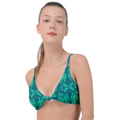 Abstract Pattern Geometric Backgrounds   Knot Up Bikini Top by Eskimos