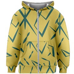 Abstract Pattern Geometric Backgrounds   Kids  Zipper Hoodie Without Drawstring by Eskimos