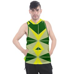 Abstract Pattern Geometric Backgrounds   Men s Sleeveless Hoodie by Eskimos