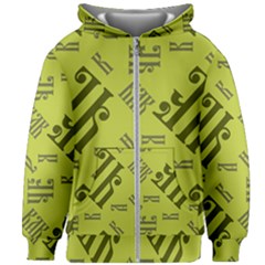 Abstract Pattern Geometric Backgrounds   Kids  Zipper Hoodie Without Drawstring by Eskimos