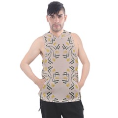 Abstract Pattern Geometric Backgrounds   Men s Sleeveless Hoodie by Eskimos