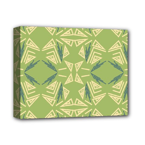 Abstract Pattern Geometric Backgrounds   Deluxe Canvas 14  X 11  (stretched) by Eskimos