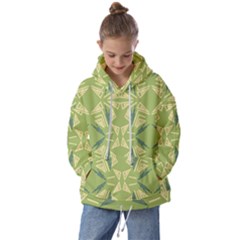 Abstract Pattern Geometric Backgrounds   Kids  Oversized Hoodie by Eskimos